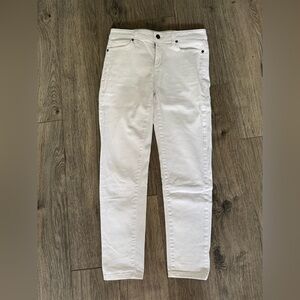 Michael Kors Women's White Skinny Jeans